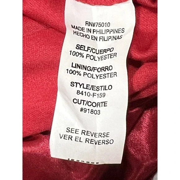 City Triangles Women's Formal Hi Low Red Prom Dress‎ Size S - Picture 7 of 7